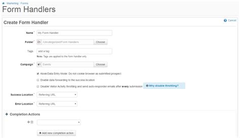 Pardot form handler completion actions. Log In with Salesforce Log In with Salesfor...