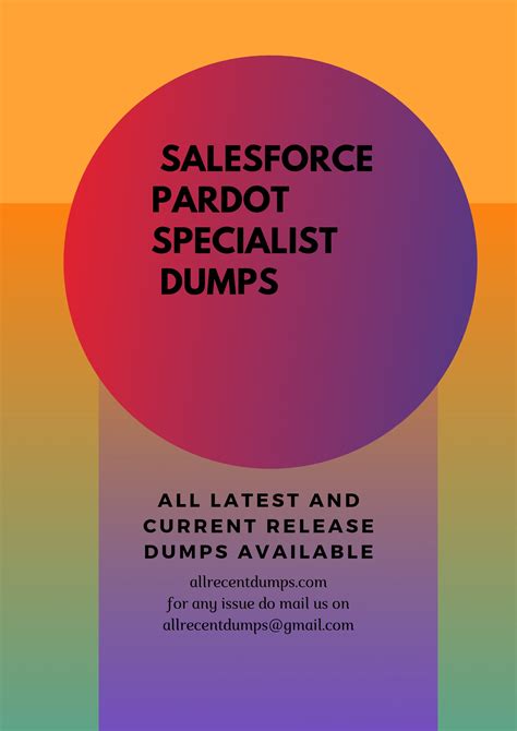 Pardot-Specialist Dumps