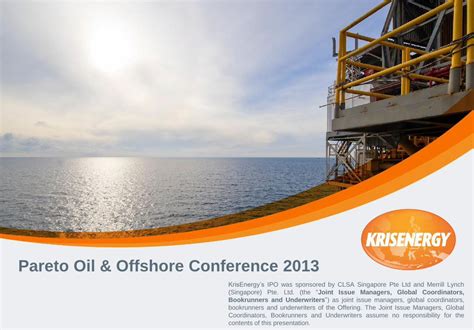 Pareto Oil & Offshore Conference - Prosafe