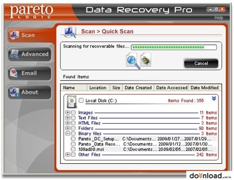 ParetoLogic Data Recovery for Windows