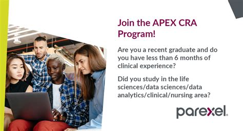 ***Now hiring for our November, January, and February cohorts for ALL US locations*** Our #APEX CRA program at Parexel is an exclusive opportunity for recent graduates to get into the Clinical ....