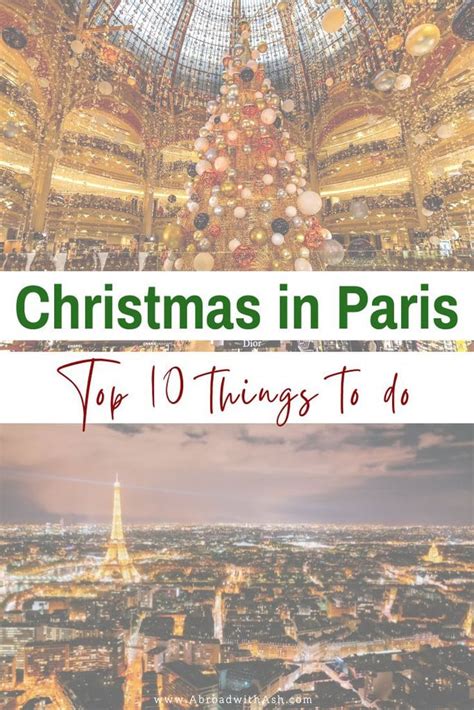 Paris in december things to do