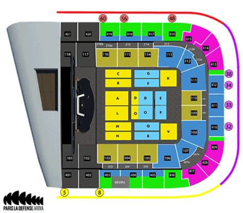 Paris la defense arena seating plan. Seating view photos from seats at paris la defense arena, section 108, home of Racing 92. See the view from your seat at paris la defense arena., page 1. 