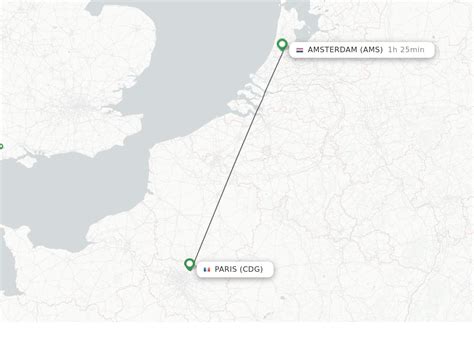 Paris to amsterdam flight. The best round-trip flight deal from Paris to Amsterdam found on momondo in the last 72 hours is $136. The fastest flight from Paris to Amsterdam takes 1h 10m. Direct flights go from Paris to Amsterdam every day. There is 1 airport near Amsterdam: Amsterdam Schiphol (AMS) 