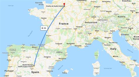 Madrid. $106 per passenger. Departing Tue, 1 Oct, returning Sat, 12 Oct. Return flight with easyJet. Outbound direct flight with easyJet departs from Paris Charles de Gaulle on Tue, 1 Oct, arriving in Madrid.