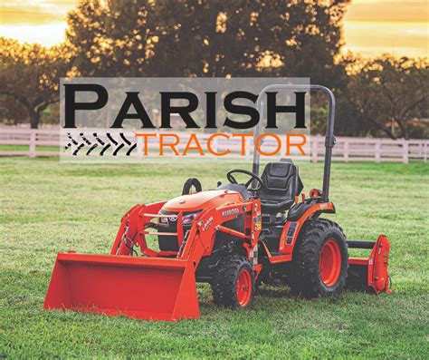 Parish tractor. **Kubota Tractor Corporation, 2024. $0 Down, 0% A.P.R. financing for up to 60 months on purchases of new Kubota BX2680, BX2380 and BX1880 series equipment and customer instant rebate of $1,500 with promotional rate financing or $2,500 with cash or standard rate financing for BX23s and customer instant rebate of $750 with promotional rate financing … 