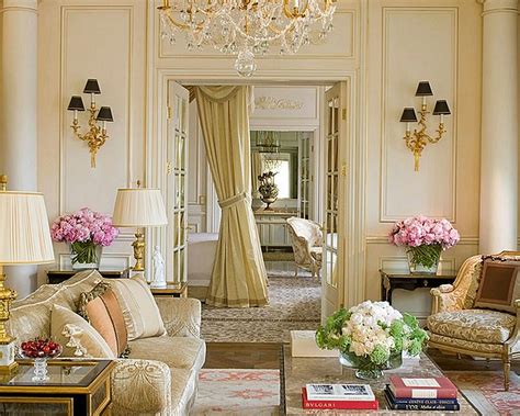 Parisian Living Room Decor