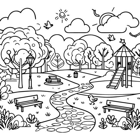 Park Coloring