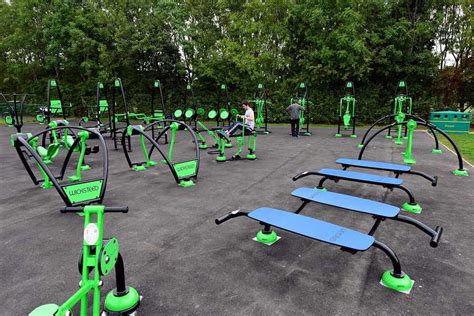 Park with exercise equipment near me. A fitness destination without the constraints of walls or the price of a gym membership will change the way your community works out. We provide outdoor exercise equipment perfect for corporate centers, municipalities, apartment complexes, community parks, senior living centers and more. 