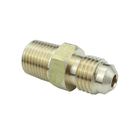 Parker Hannifin 48F-4-2 Brass 45° Flare Fittings eBay