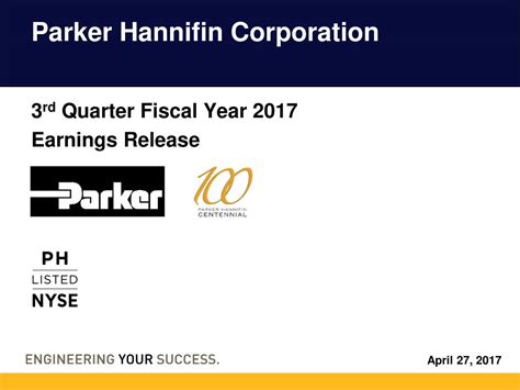 Parker-Hannifin: Fiscal Q3 Earnings Snapshot