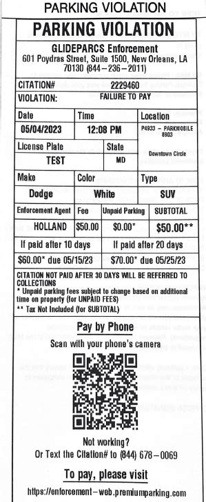 Parking Citation Payment Options - Maryland Department of …