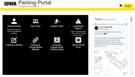 Parking Portal Info Parking and Transportation - The University of Iowa