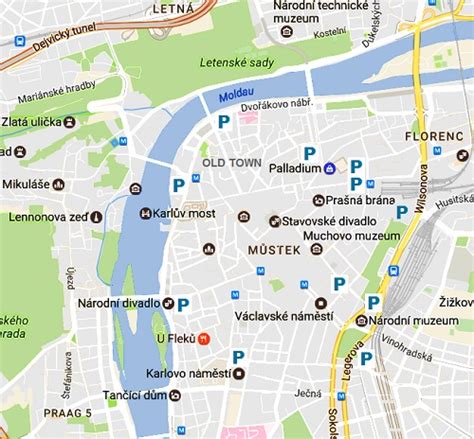 Parking Prague - Cheap Car Parking Spots - Free Advice