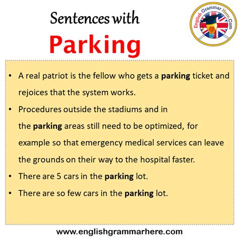 Parking Synonyms In Englis