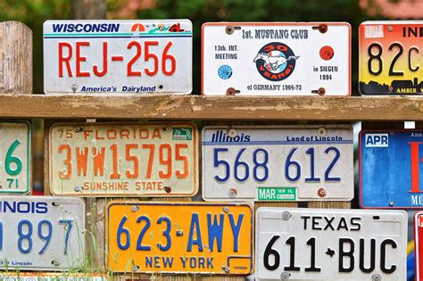 Parking Tickets on an Old License Plate - Parking Tickets