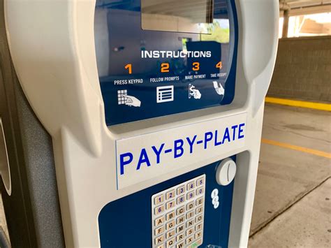 ... garages. Each parking garage is equipped with an automated Pay-in-Lane station, which accepts credit cards (Visa, MasterCard, Discover, American Express) .... 