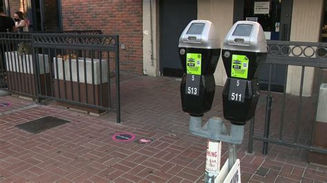 Parking meters being installed in Pacific Beach