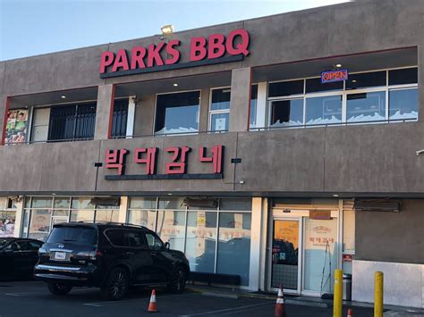 Parks bbq. Authentic local food. Park's BBQ. Los Angeles, United States of America. Recommended by Andrew Zimmern and 5 other food critics. 4.4. 1.5k. 955 S Vermont Ave G, Los Angeles, … 
