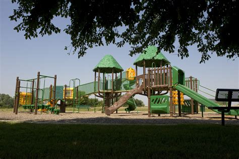 Two pavilions are available for picnickers, the park has restrooms, and a half-mile path provides a short stroll." Best Parks in O'Fallon, MO 63368 - Winghaven Boardwalk, Zacharys Park Hawk Ridge Park, Broemmelsiek Park, Legacy Park, Founder's Park, O’Day Park, Fort Zumwalt Park, O'Fallon Sports Park, Civic …