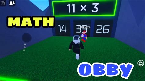 Parkur Roblox: Matematik Oyunu Oyna.