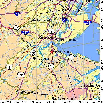 Parlin, NJ Map & Directions - MapQuest