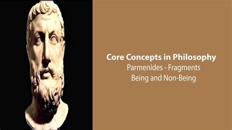 Parmenides' being and not-being