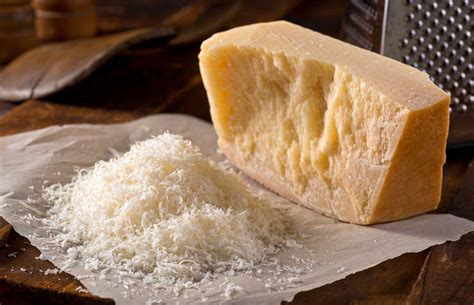 Parmesean. Parmesan ( Italian: Parmigiano Reggiano; Italian pronunciation: [parmiˈdʒaːno redˈdʒaːno]) is an Italian hard, granular cheese produced from cows' milk and aged at least 12 … 