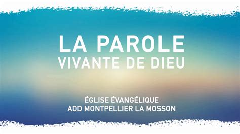 Parole vivante