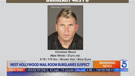Parolee suspected of arson in series of West Hollywood mailroom thefts