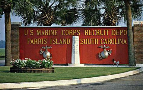 Parris island south carolina. With only two years under his belt, James reported to Drill Instructor School on Parris Island, South Carolina. He accredits his success to having great mentors. He was then promoted to E7 (Gunnery Sgt.) in 1975 at his 5½ year mark. James went on to become Sergeant Major of Parris Island and Eastern Recruiting Region. 