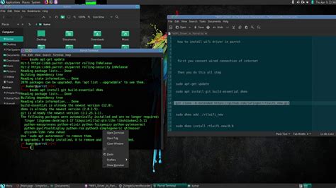 Parrot os wifi drivers.  After troubleshooting firmware gaps, kernel mismat...