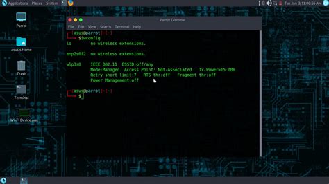 Parrot os wifi not working.  But now this parrot os doesnt support wifi...