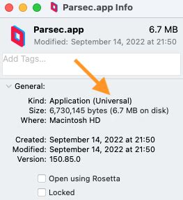 Parsec m1 native.  Great work Parsec team! Latest reported support statu...