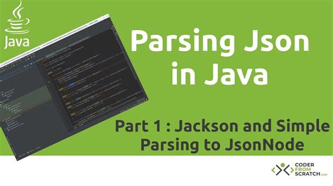 Parsing Json In Java Tutorial Part 1 Jackson And Simple Objects