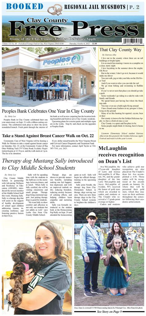 Parsons advocate subscription.  Clay County Free Press. 00 Monthly Digital Subscri...