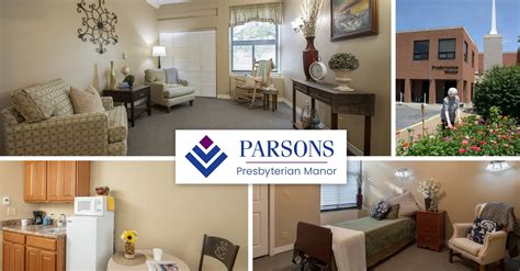 Parsons Presbyterian Manor. 3501 Dirr Ave., Parsons, KS, 67357. 4.0. ( 2) "This facility goes out of their way to make the residents safe, healthy, and happy. My mother was there and had very good care, and she was very happy while there. ".. 