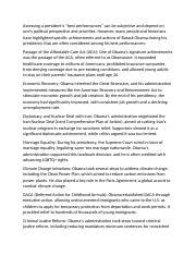 Part I Assessing President Obama's