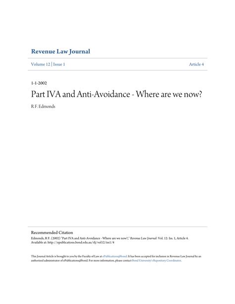 Part IVA anti-avoidance provisions: where is the line now …