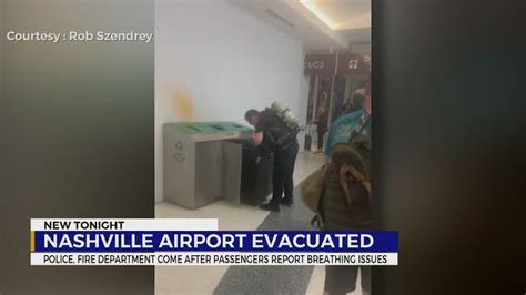 Part of Nashville Airport evacuated due to 'noxious odor'