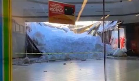 Part of mall roof in Minnesota collapses under heavy snow