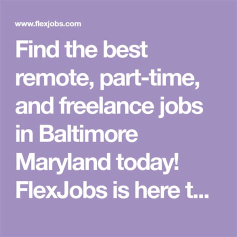 Part time jobs baltimore md. Things To Know About Part time jobs baltimore md. 