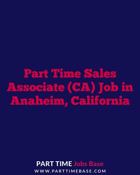 Part-time Associate (Freezer) Job in Anaheim, CA at Smart & Final