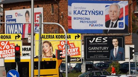 Parties running in Poland’s election hold final campaign rallies as polls suggest a close race