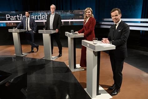 Partiledardebatt idag