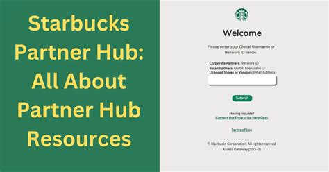 When accessing My Partner Info from the internet, outside of the Starbucks network, you will only be able to view your partner information. To make changes, please log into My …. 