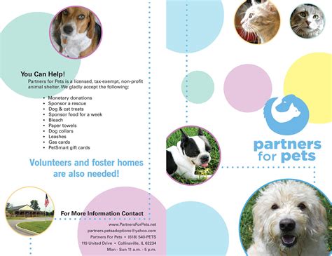 Partners for pets. Partners for Pets, Inc. A 501(C)3 Non-Profit. 4011 Maintenance Drive, Marianna, FL 32448. PO Box 315 Marianna, FL 32447. 850-482-4570 