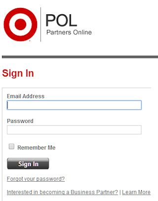 Partners online target. Sign in to your Partners Online Account. Email Address *. Target Team Members, login using your LAN ID. Password *. SHOW. Reset Password Help. Login. Target Auth Services. 