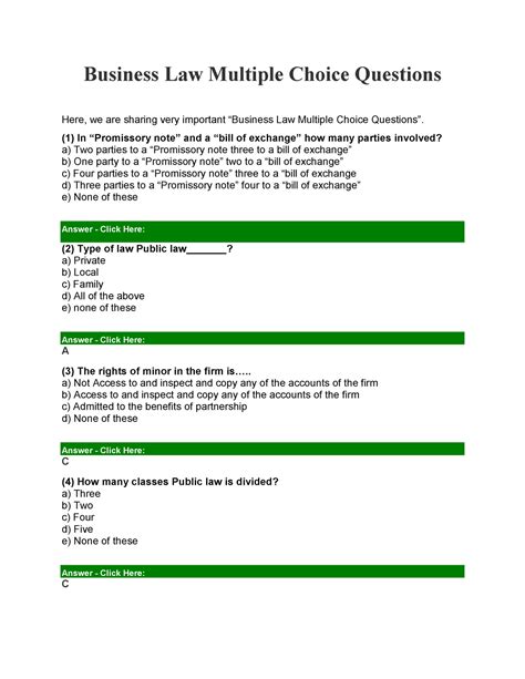 Partnership act multiple choice questions answers. - Ibm db2 9 fundamental certification guide.