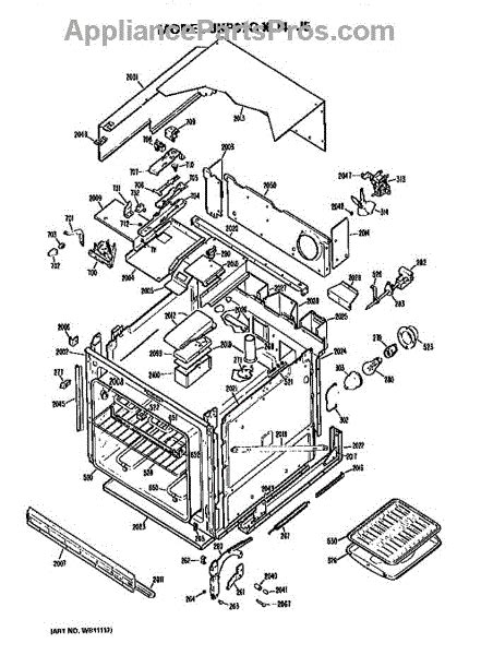 Parts for JKP07G0J3BG - AppliancePartsPros.com